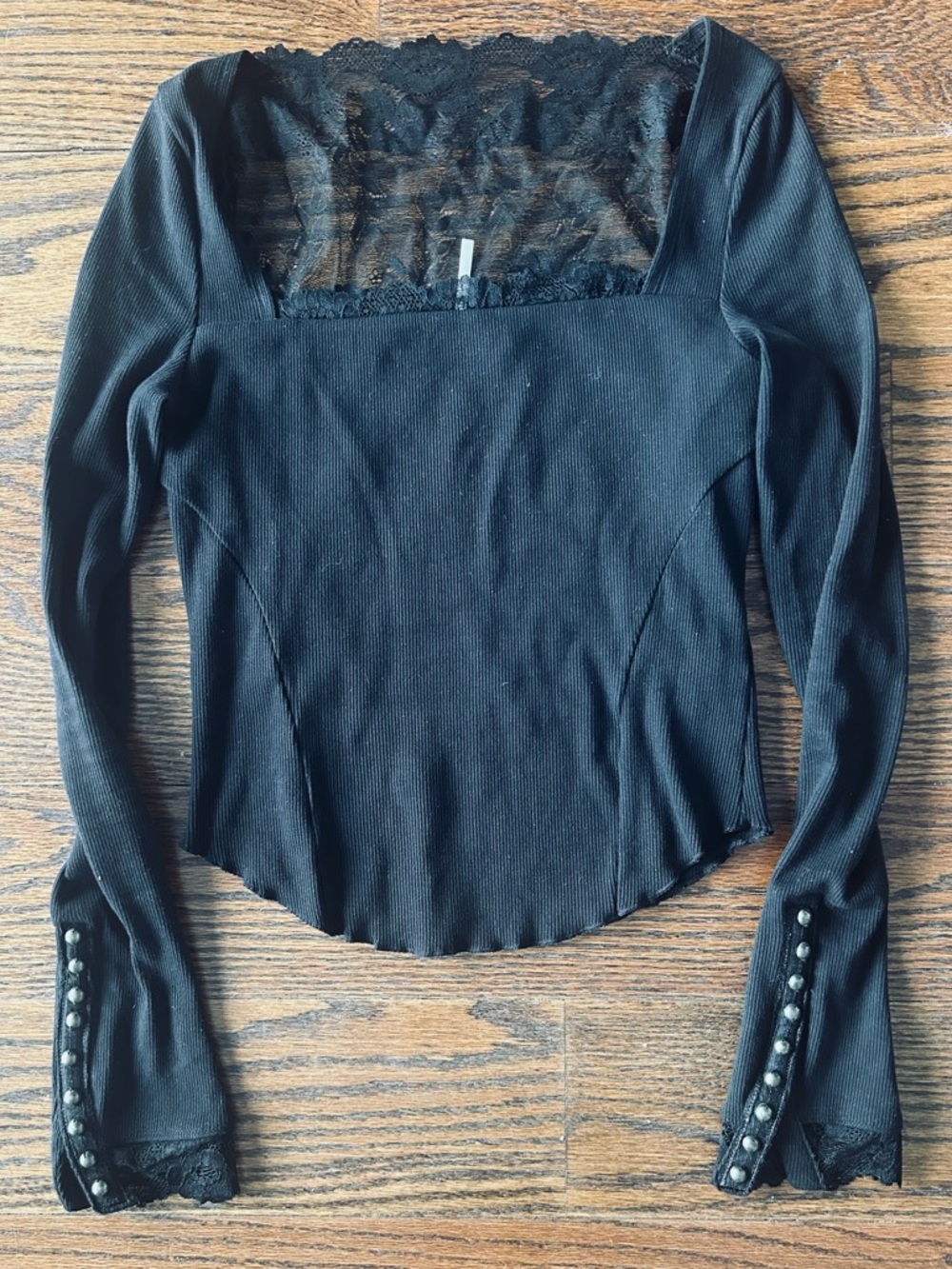 Free People Cuff It long sleeve top - size small